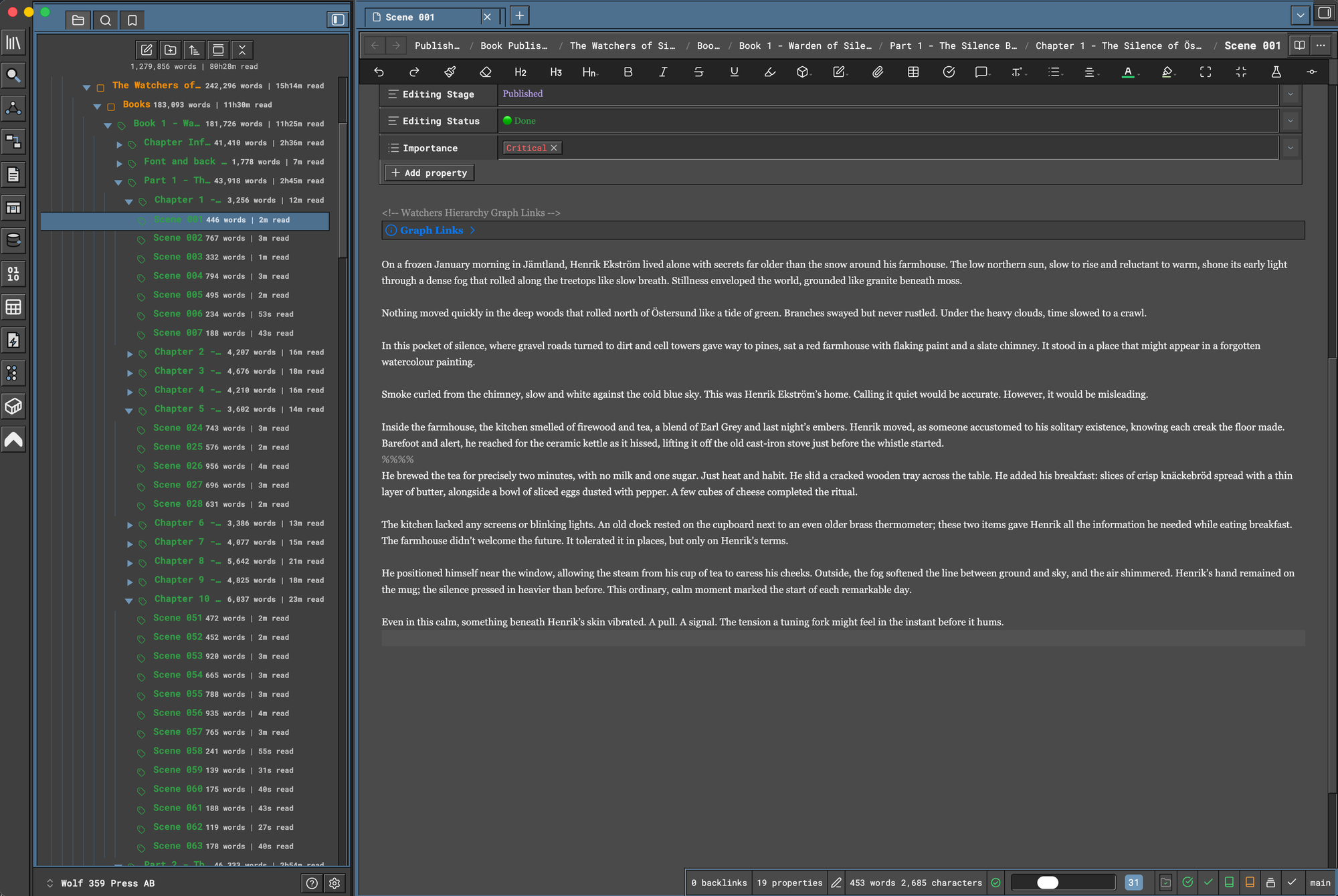 Dark mode