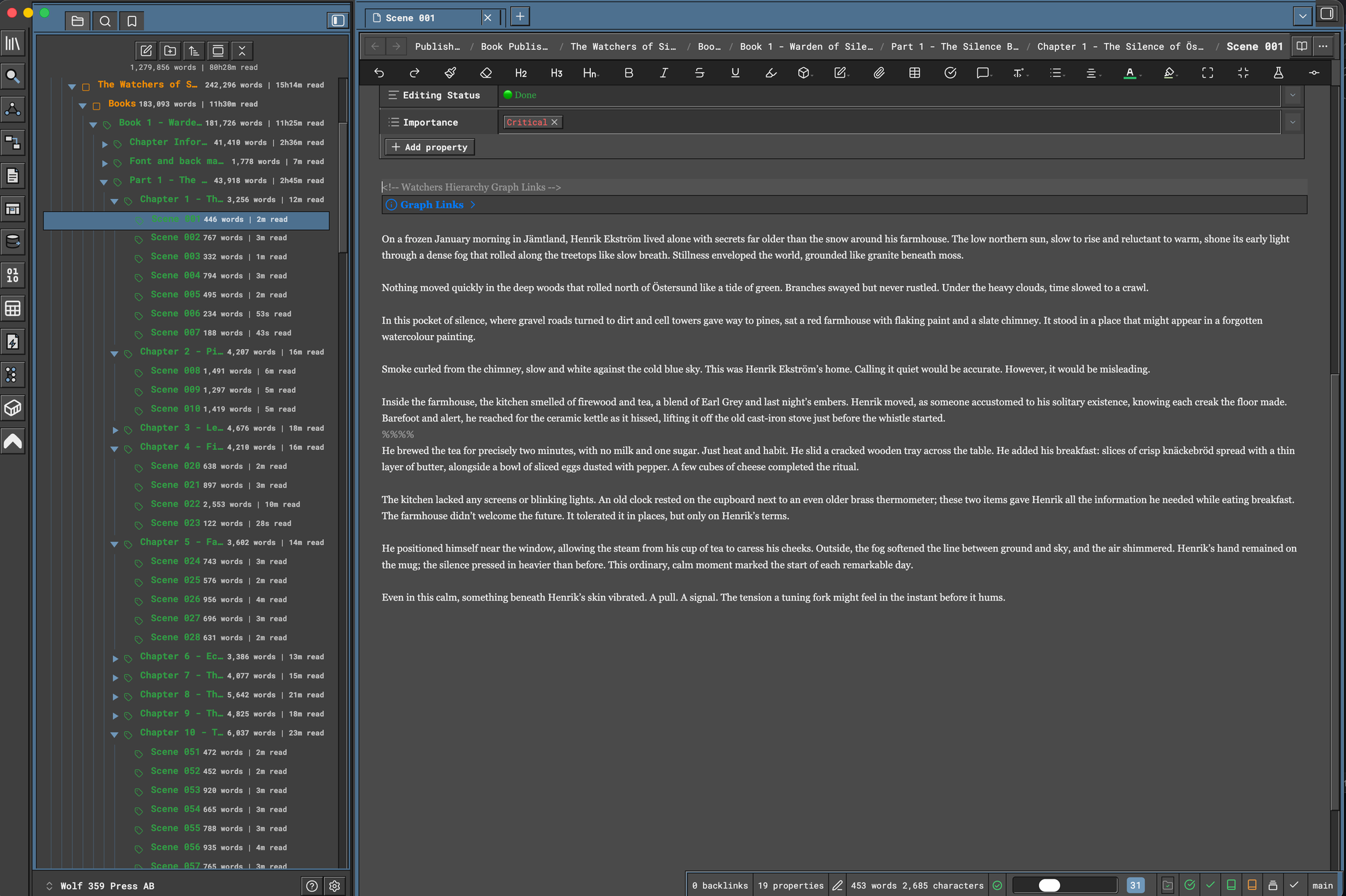 Dark mode